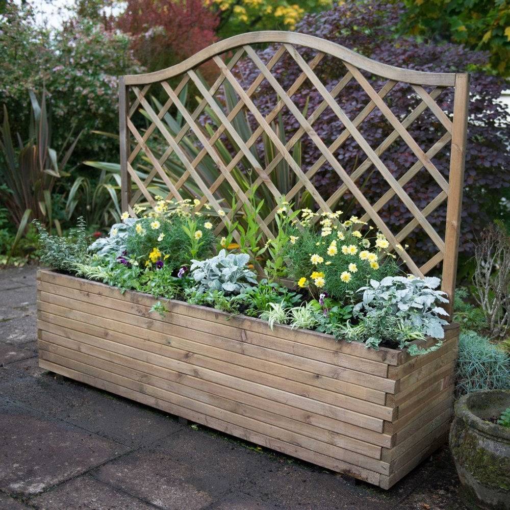 20 Garden Trellis Planters Ideas To Try This Year SharonSable
