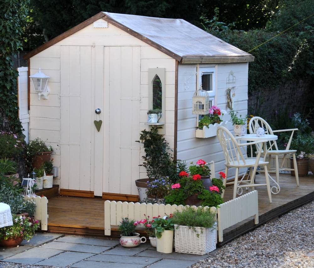 Lovely And Cute Garden Shed Design Ideas