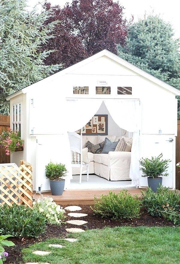 Lovely And Cute Garden Shed Design Ideas