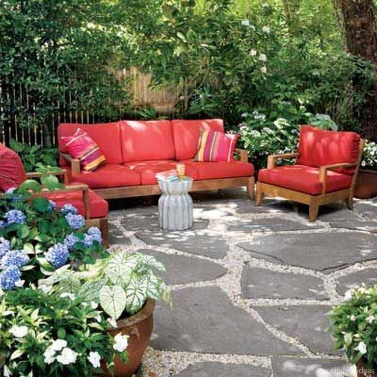 Beautiful Gravel Patio Design Ideas Sloped Backyard Backyard