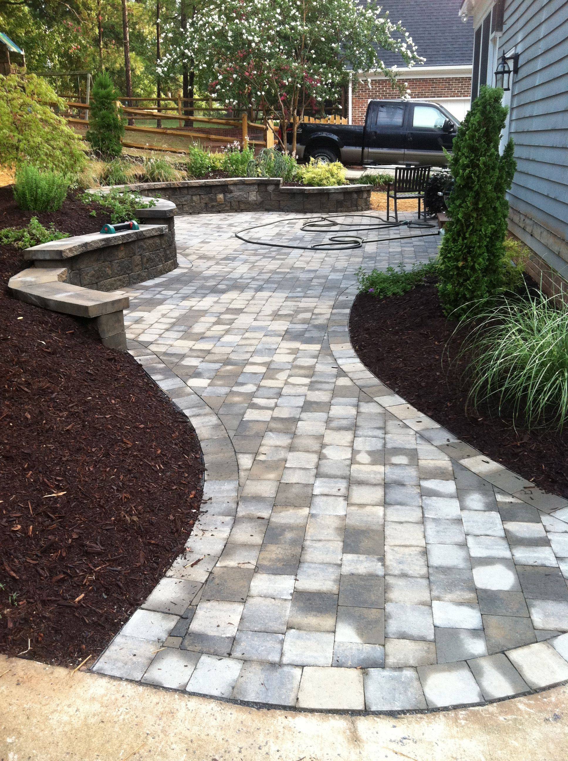 Walkway Landscaping