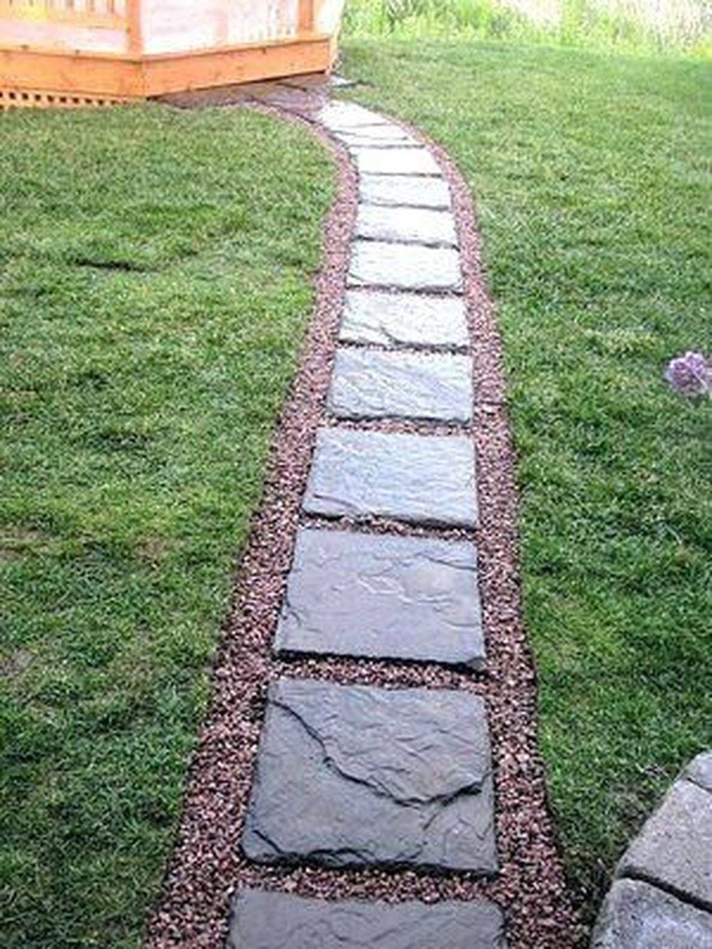 Inexpensive Easy Gravel Paths