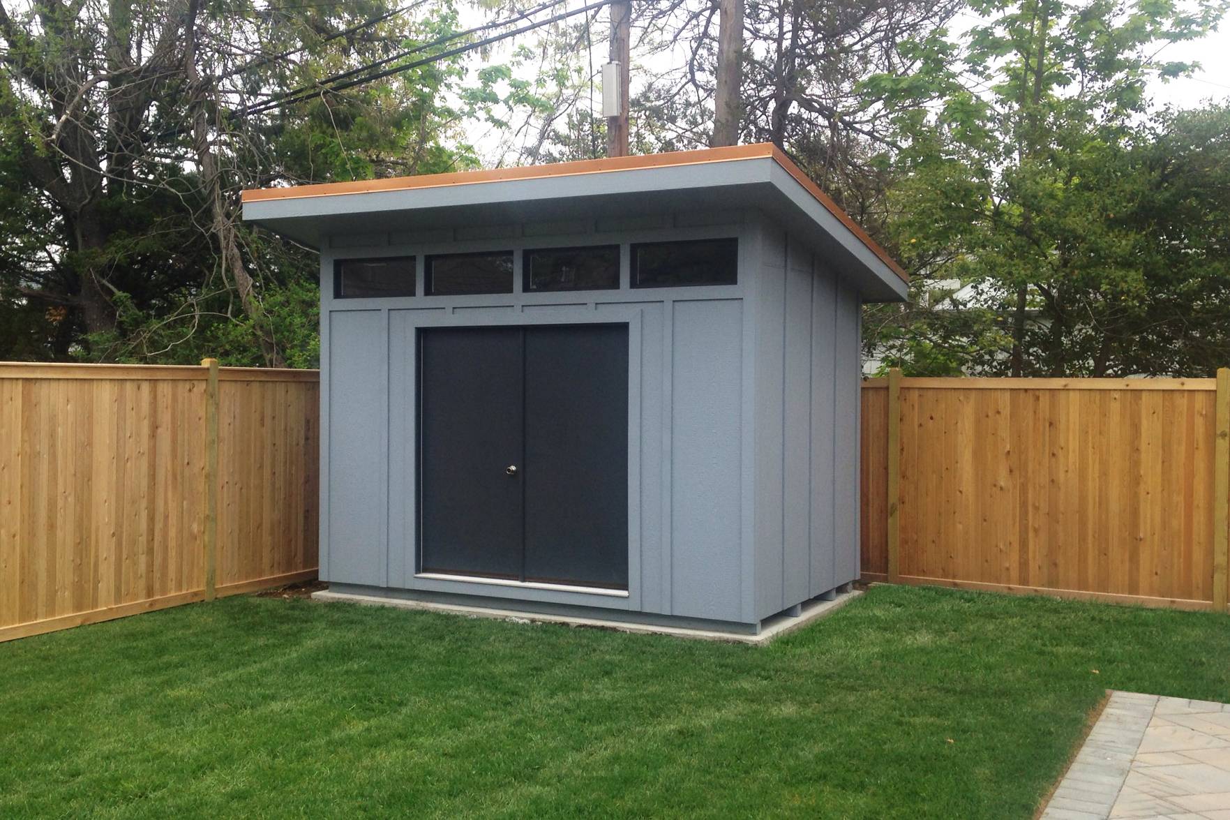 Homey Backyard Office Traditional Garage And Shed Austin By