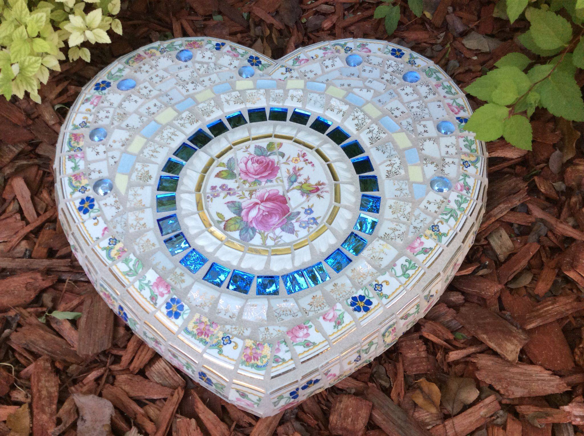 A Pebble Mosaic Stepping Stone