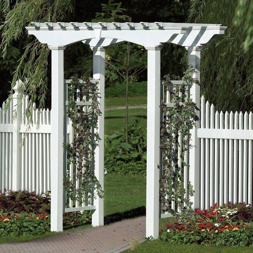 Stunning Creative Diy Garden Archway Design Ideas