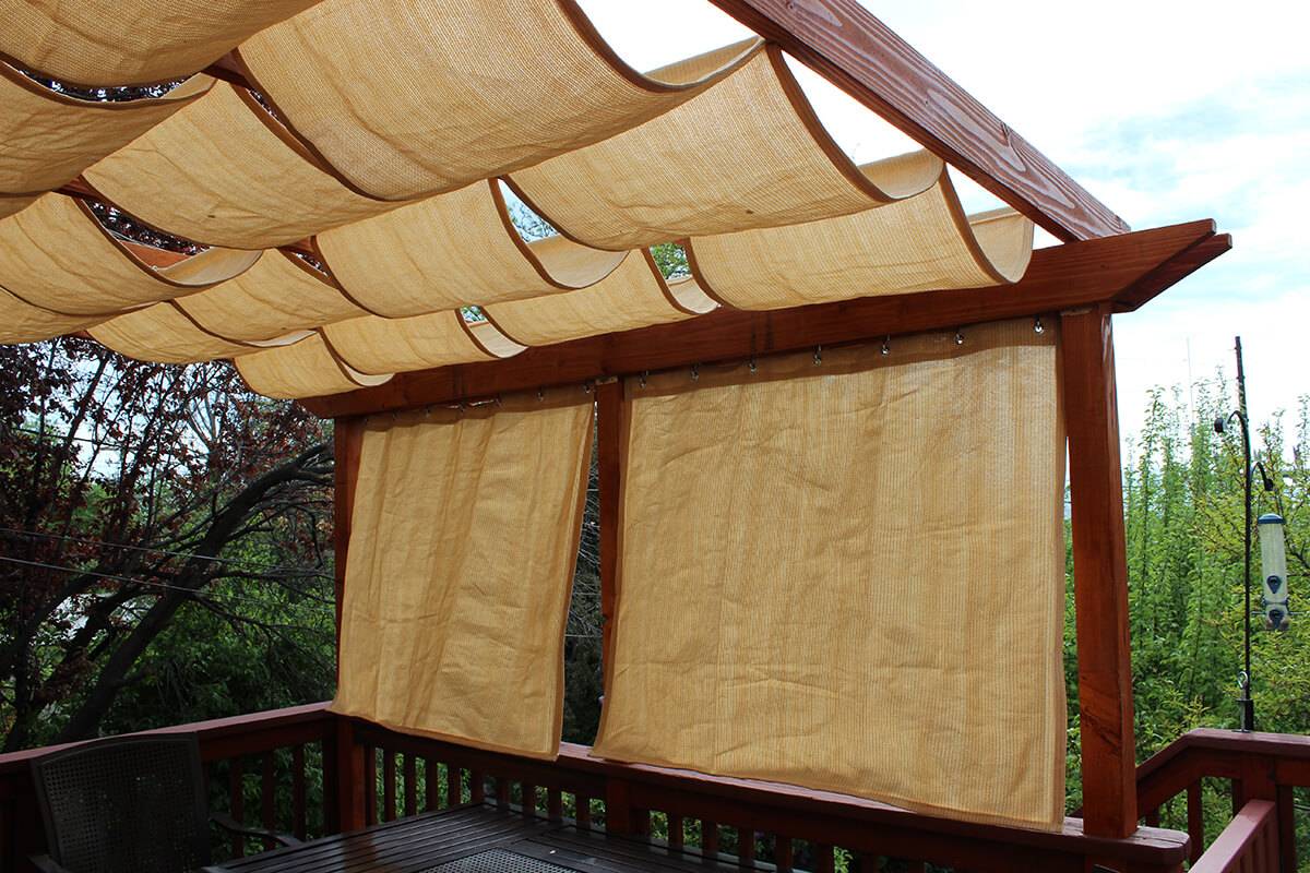 Designer Patio Backyard Roof Pergola Shade Cloth Ideas Standing Designs