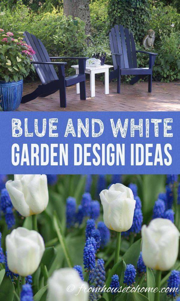 Blue White Garden Design Ideas Gardening