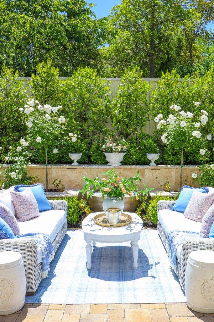 Blue White Garden Design Ideas Gardening