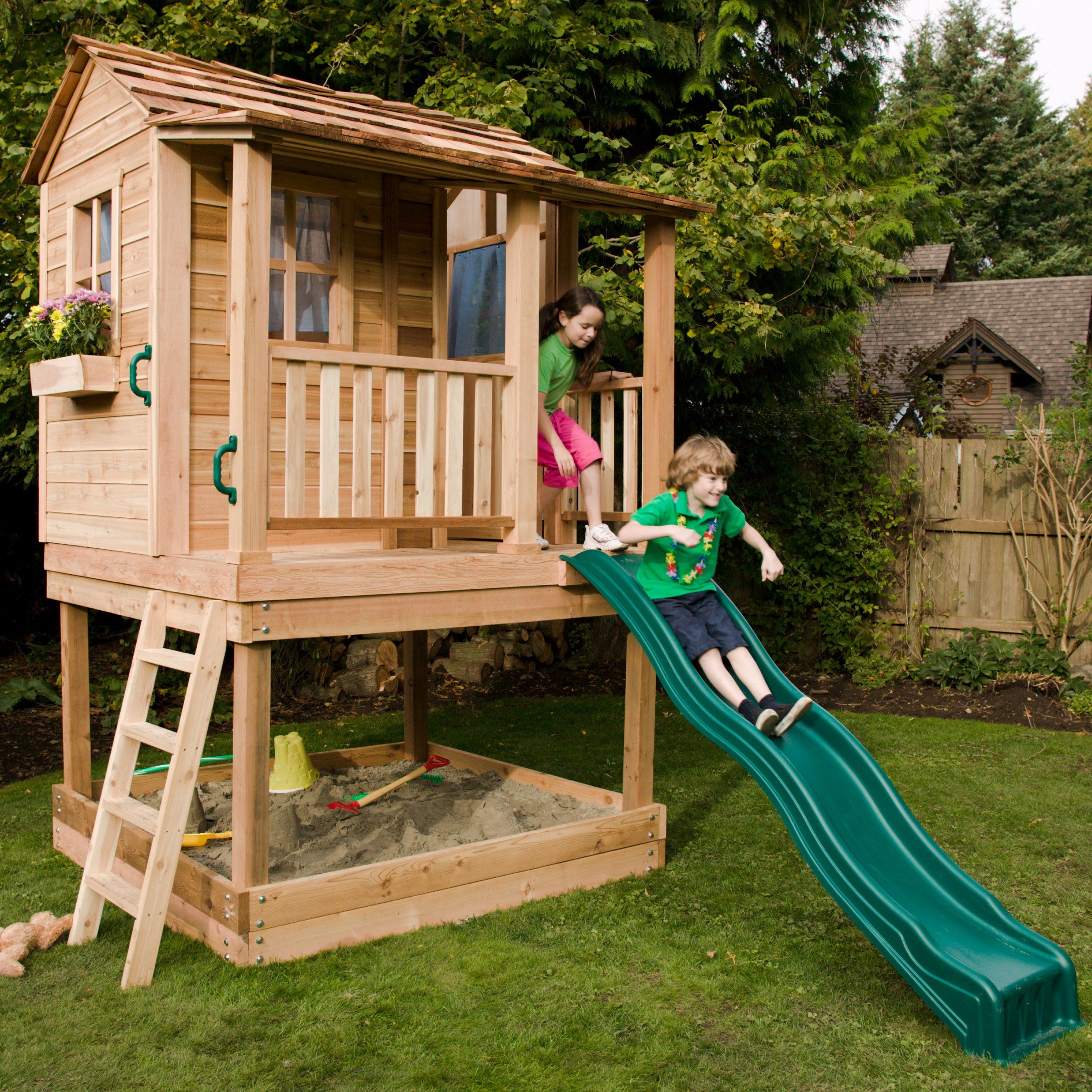 Lovely Small Wooden Play House