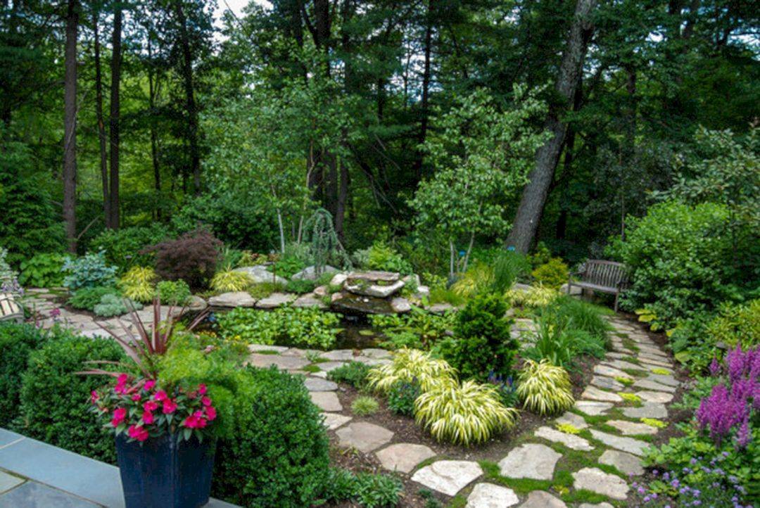 Olander Garden Design Shade Garden Design