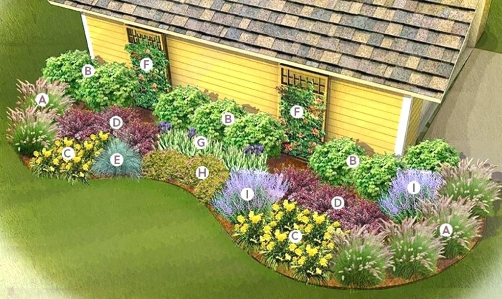 Zone Shade Garden Design Zone Perennials Lanedscaping Ideas