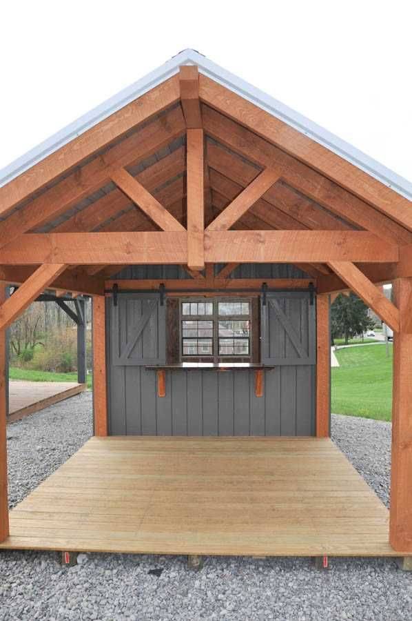 X Farmhouse Pavilion Greenhouse Sheds