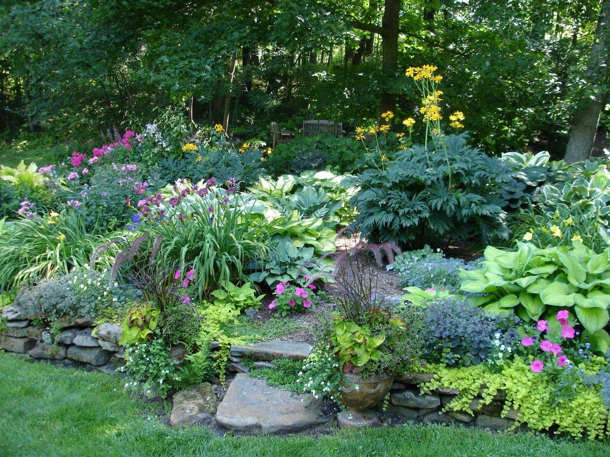 Small Space Shade Garden