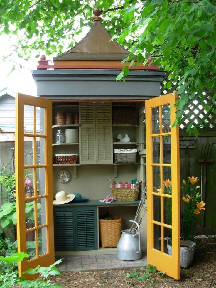 Amazing Backyard Storage Shed Design Ideas