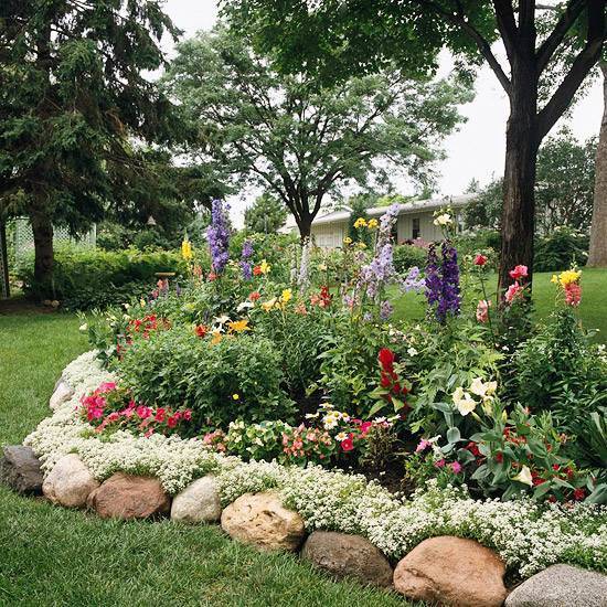 New Garden Rock Edging Paths Ideas