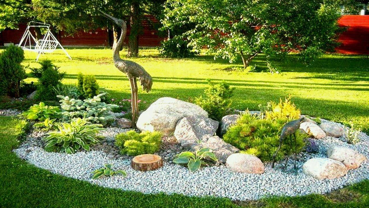 Marvelous Rock Garden Ideas Backyard Front Yard Page