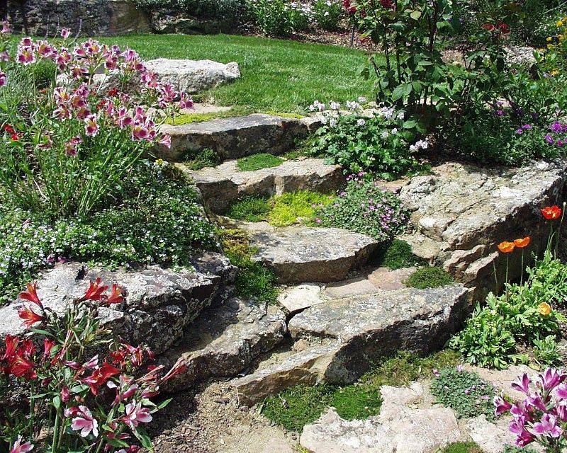 Fancy Rock Garden Design Ideas