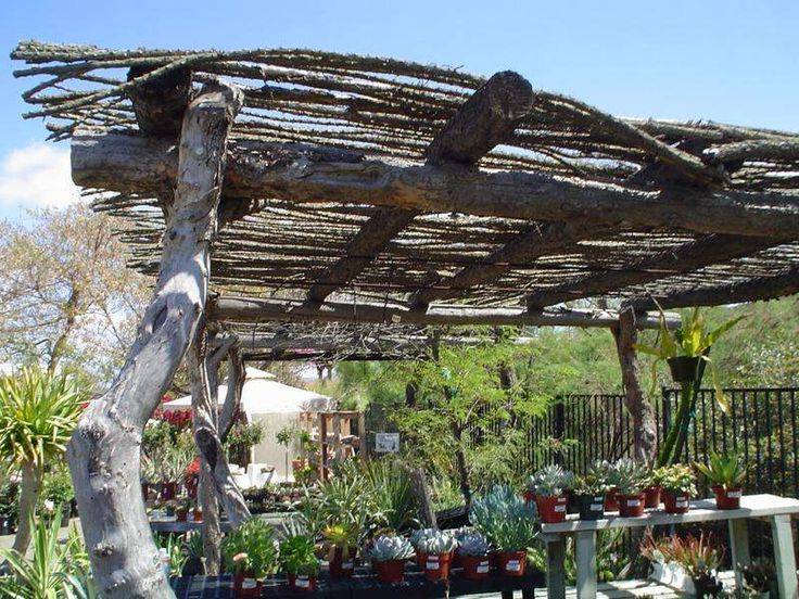 Reclaimed Barn Wood Shade Structure