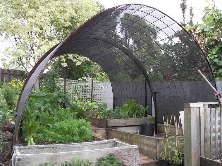 Diy Garden Shade Cloth Greenhouse