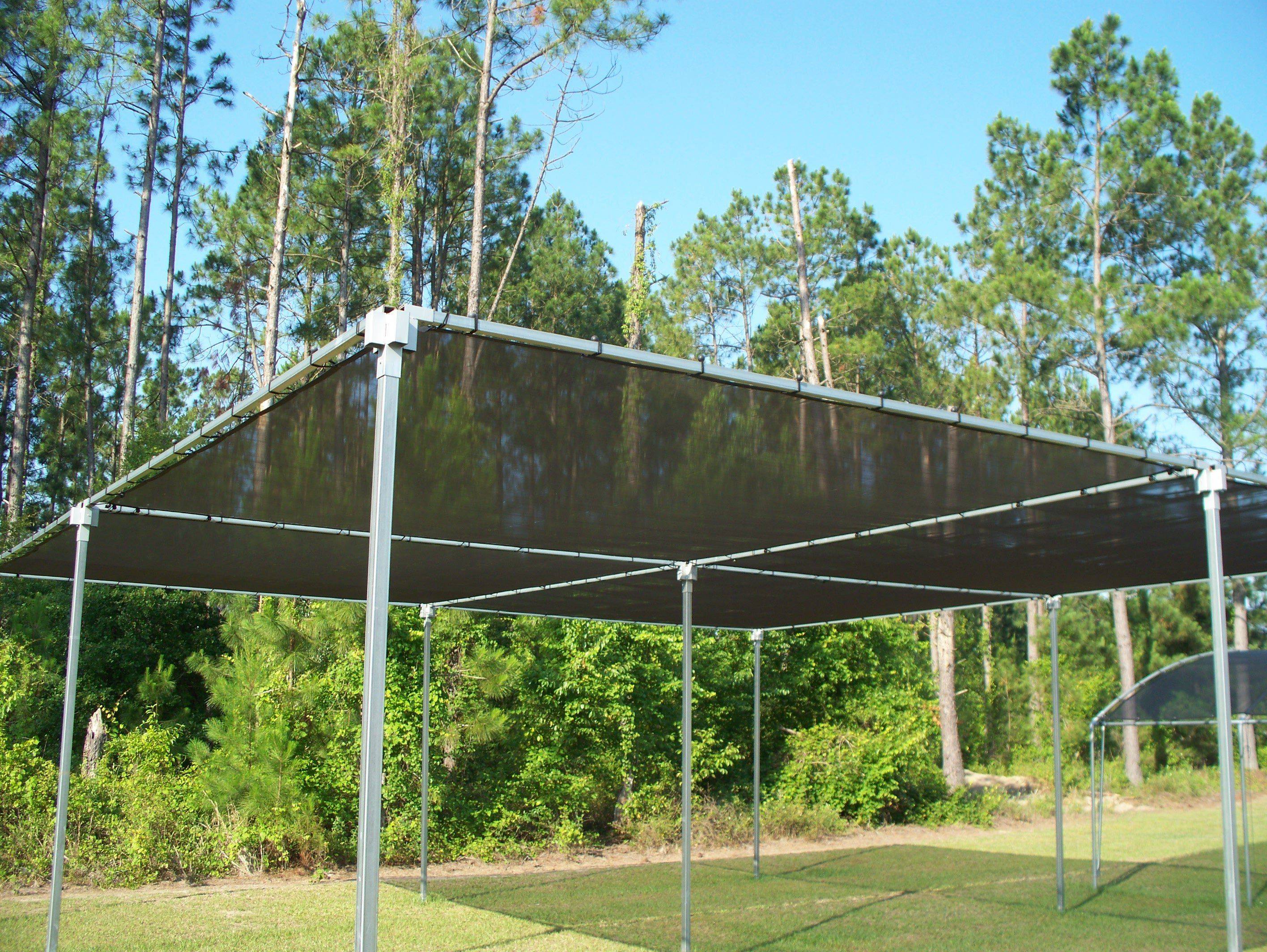 Diy Garden Shade Cloth Greenhouse