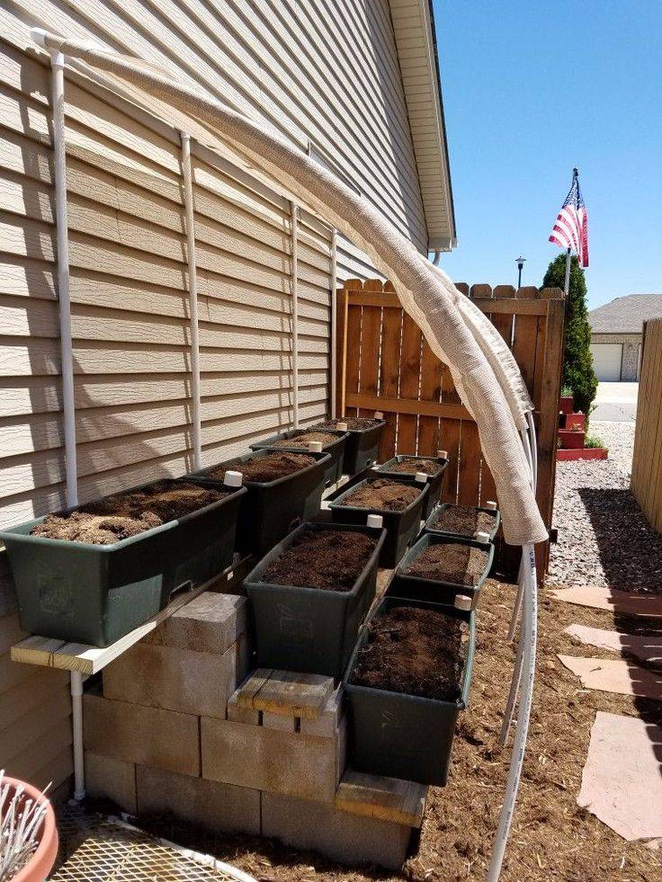 Diy Garden Shade Cloth Greenhouse
