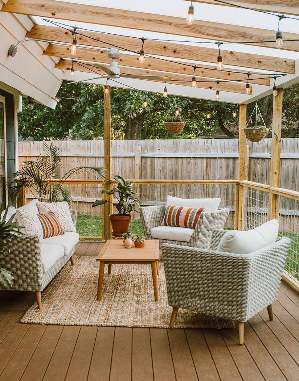 Attached Pergola Ideas