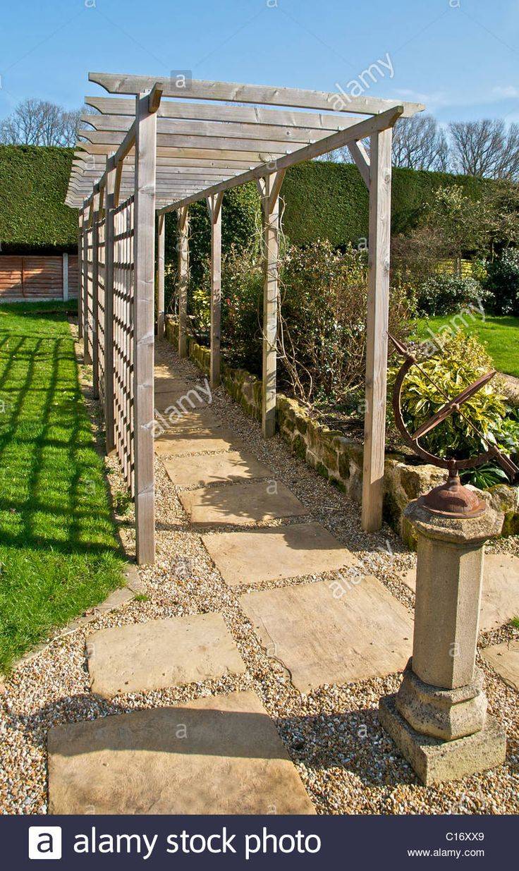 Walkway Arbor Trellis