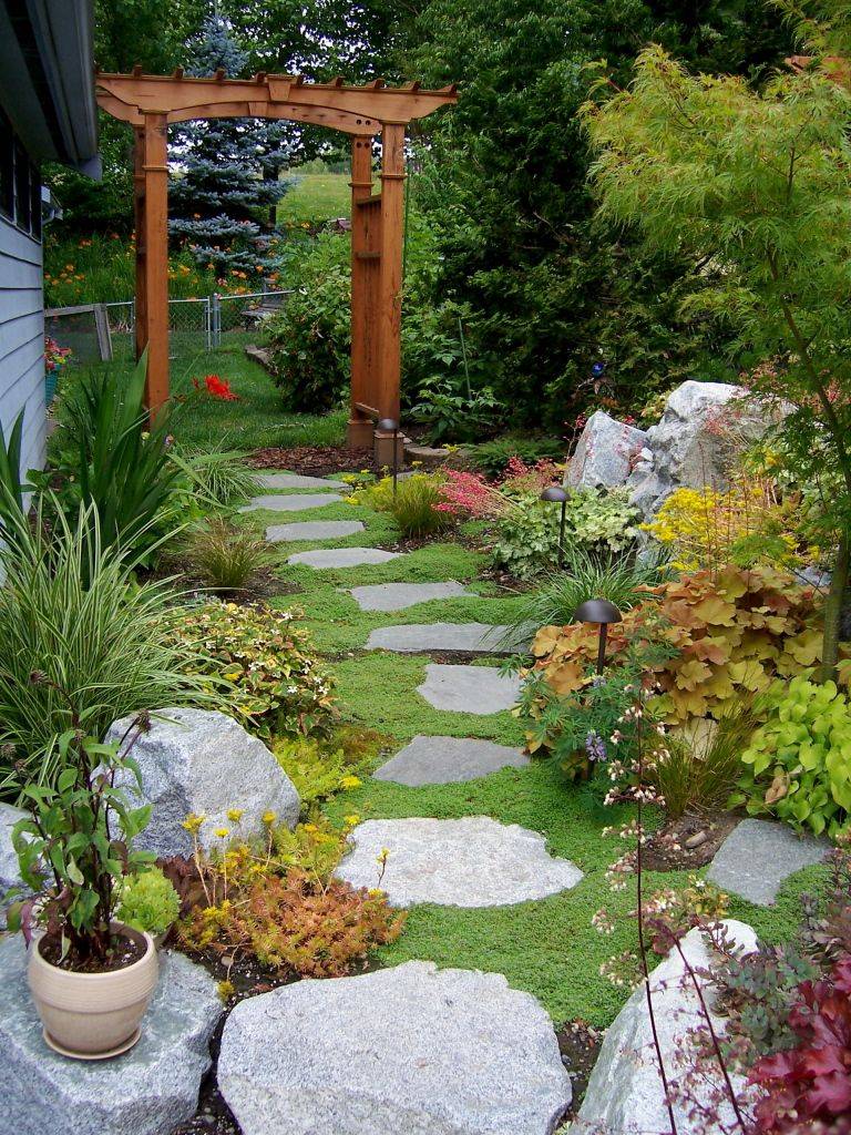 These Simple Garden Walkway Arbors Ideas