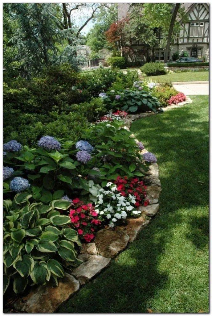 Simple And Beautiful Shade Garden Design Ideas