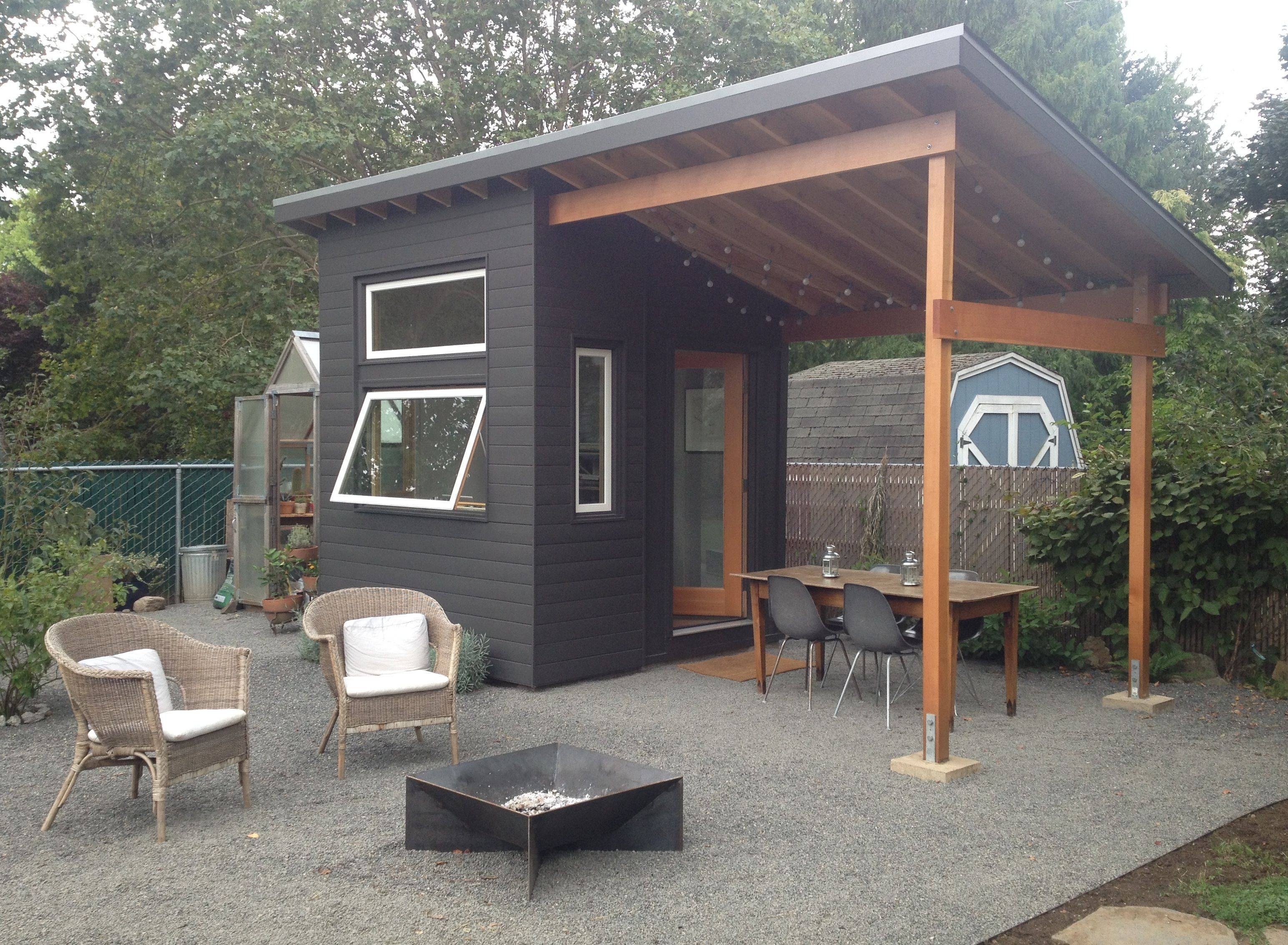 Cool Diy Backyard Studio Shed Remodel Design