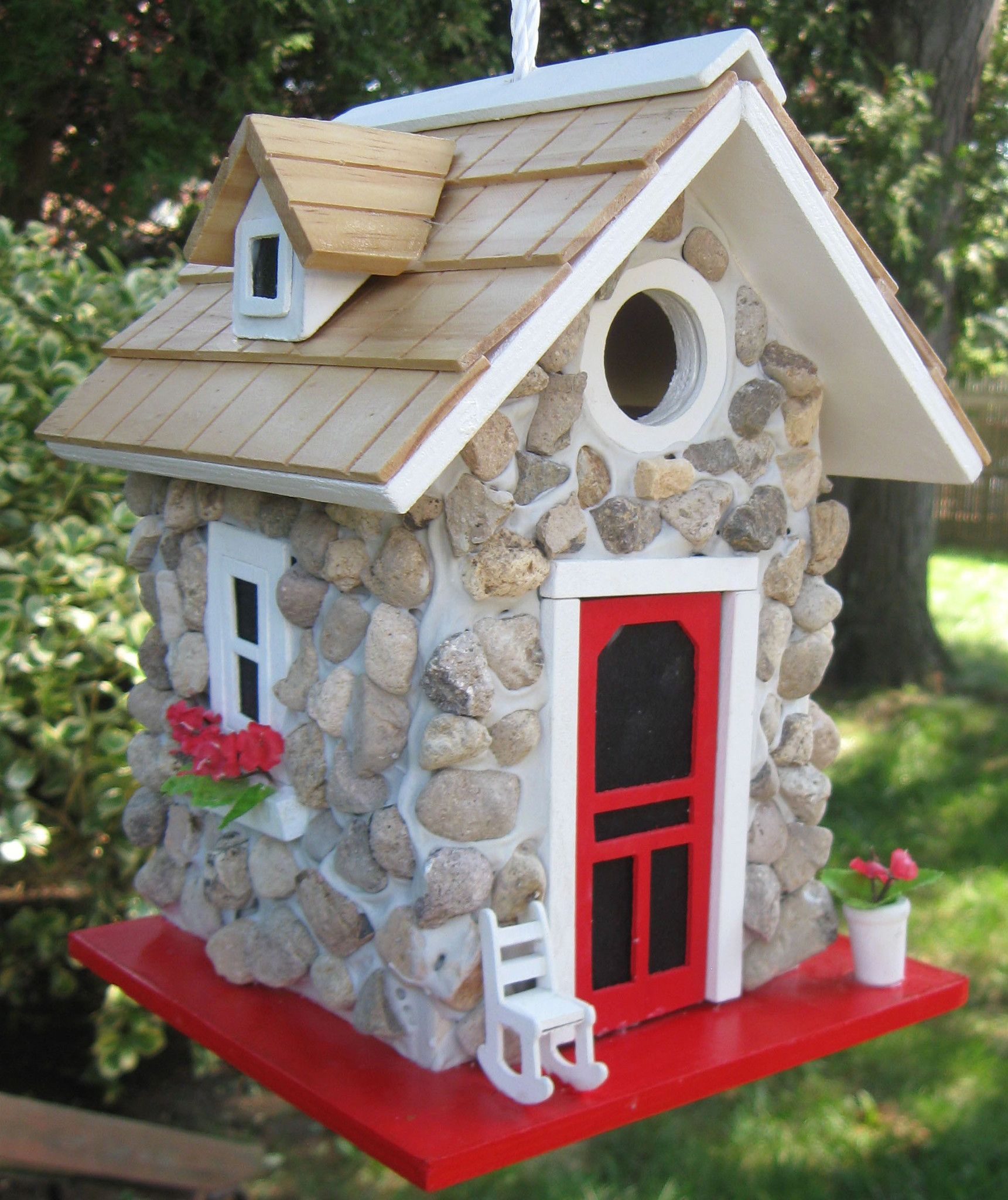 Garden Cottage Birdhouse Decorative Bird Houses