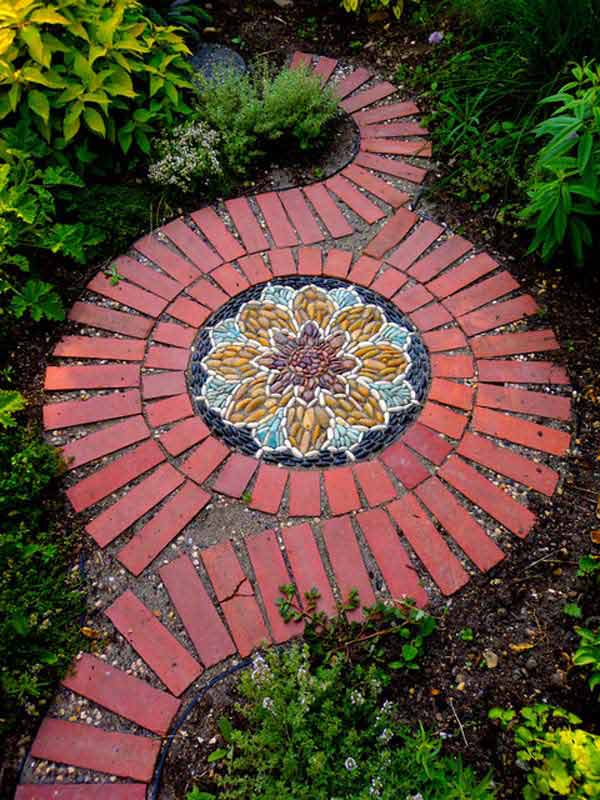 Cool Garden Or Yard Brick Projects