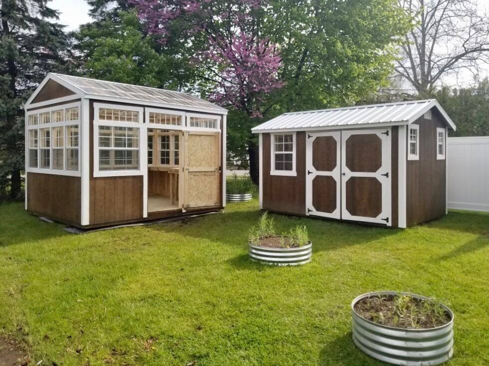 19 Amish Garden Sheds Greenhouse Ideas You Should Check SharonSable