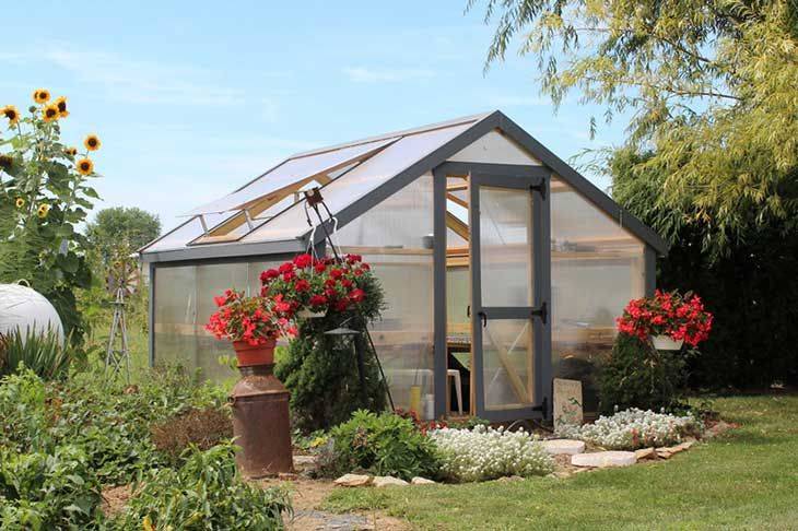 Petite Greenhouse W Floor Kit