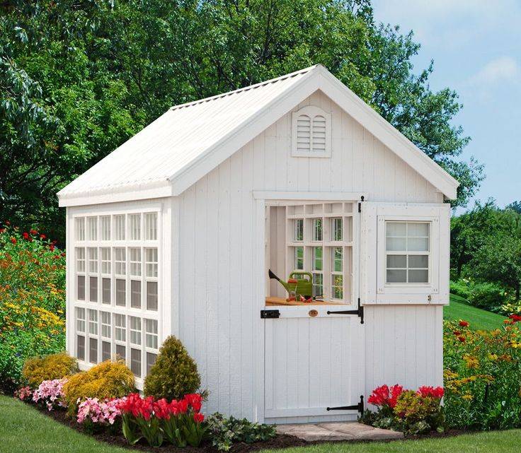 19 Amish Garden Sheds Greenhouse Ideas You Should Check SharonSable