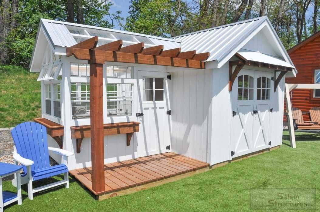 19 Amish Garden Sheds Greenhouse Ideas You Should Check SharonSable