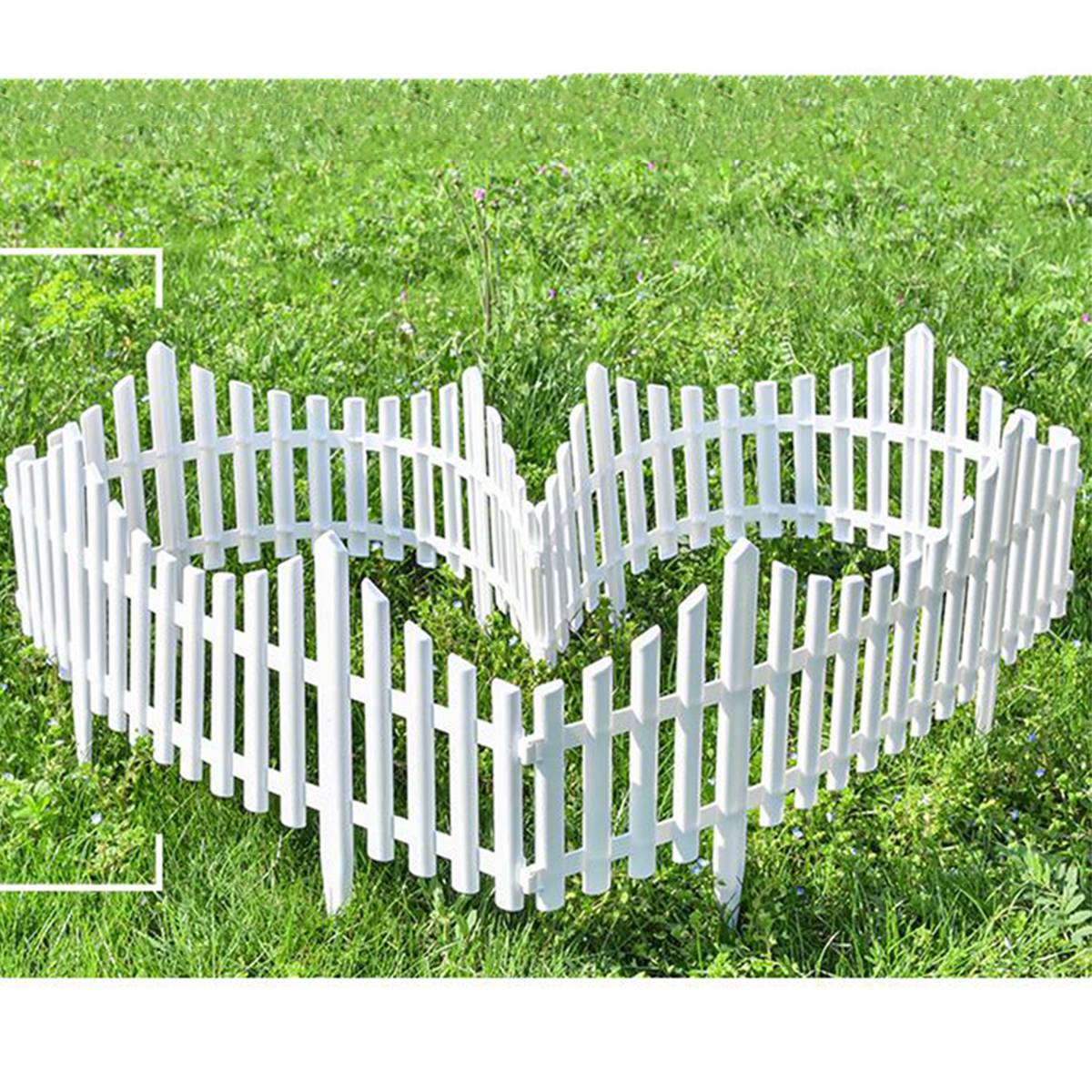 20 White Plastic Garden Fence Ideas You Cannot Miss SharonSable