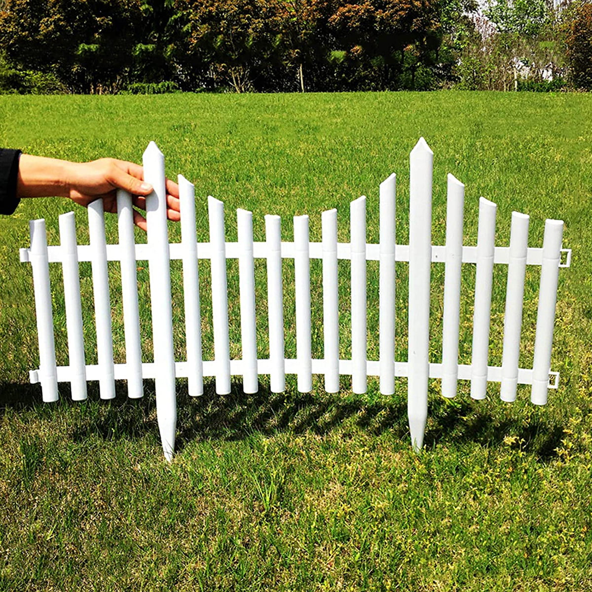 20 White Plastic Garden Fence Ideas You Cannot Miss SharonSable