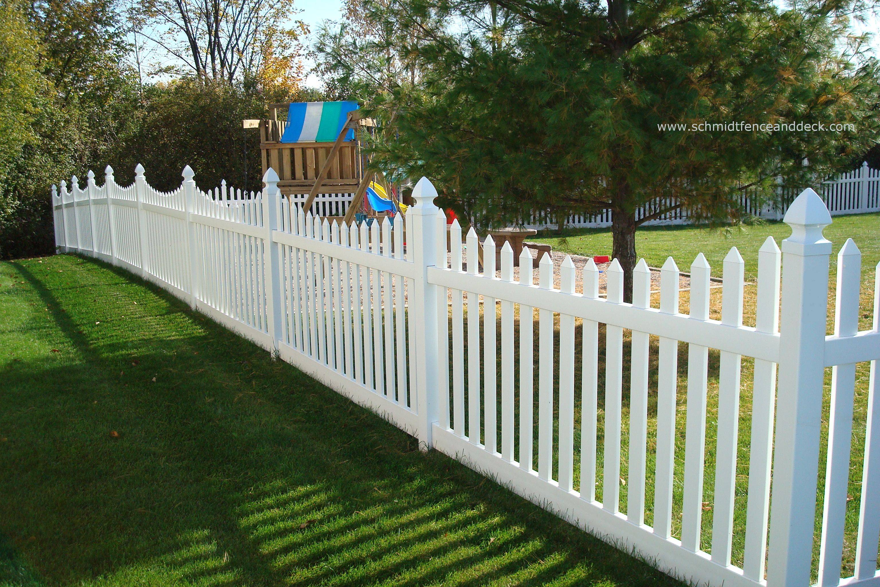 High White Vinyl Privacy Fence