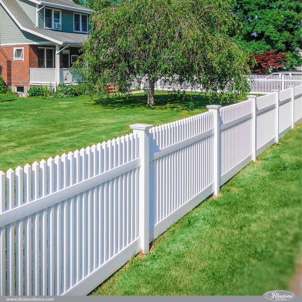 23 White Vinyl Garden Fence Ideas To Try This Year SharonSable