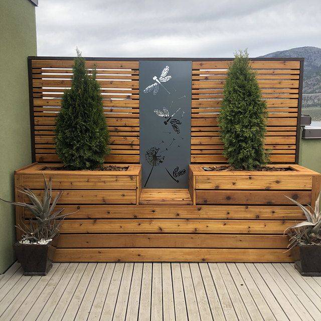 Metal Privacy Screen Fence