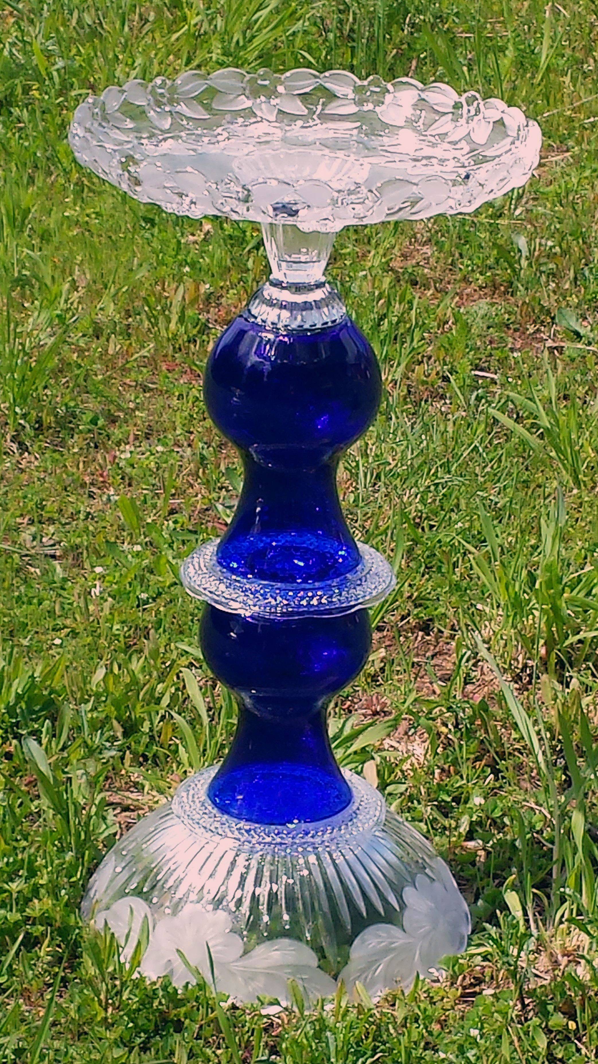 Diy Glass Yard Art Design