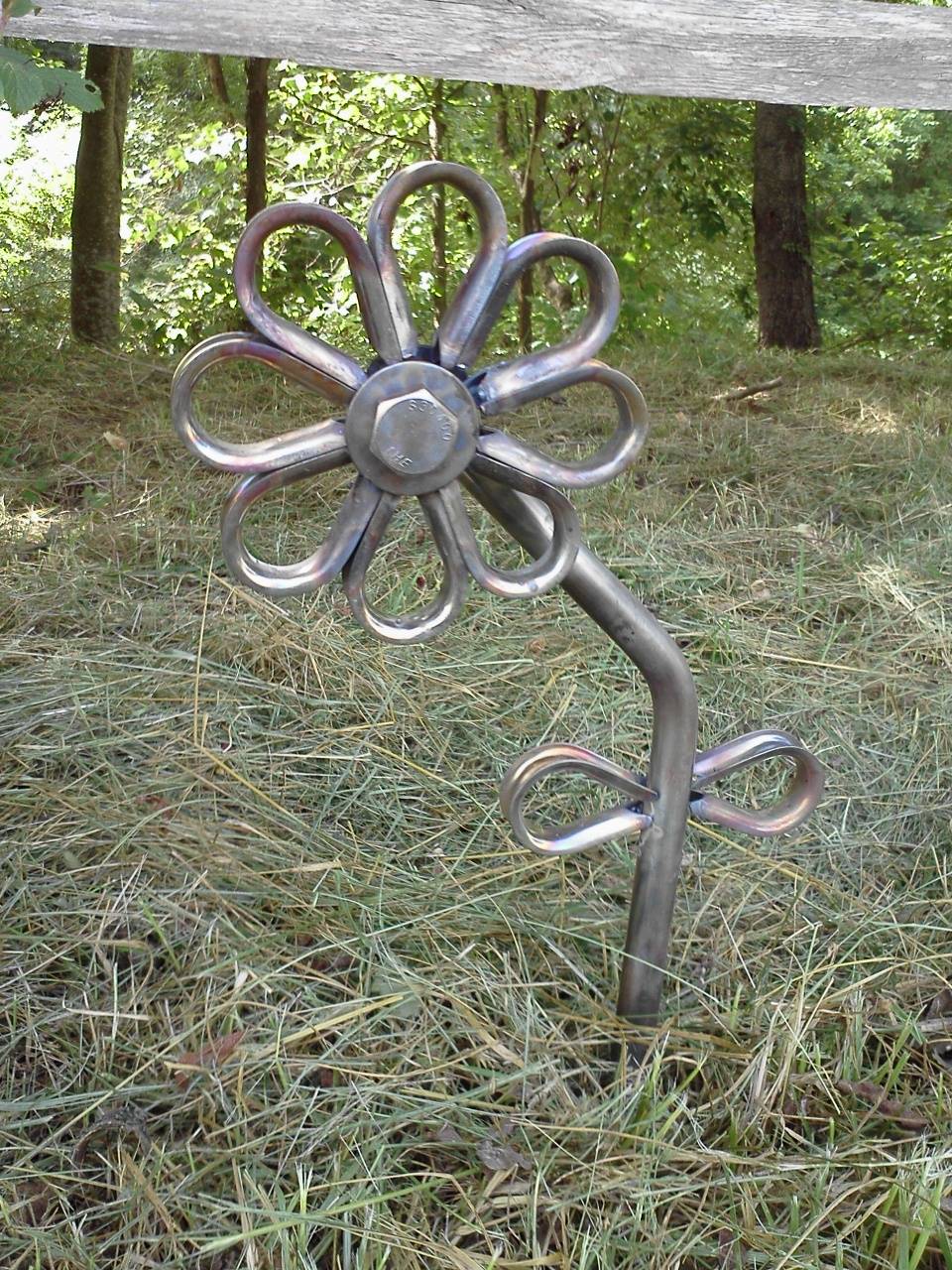 Garden Art Rusty Metal Garden Art