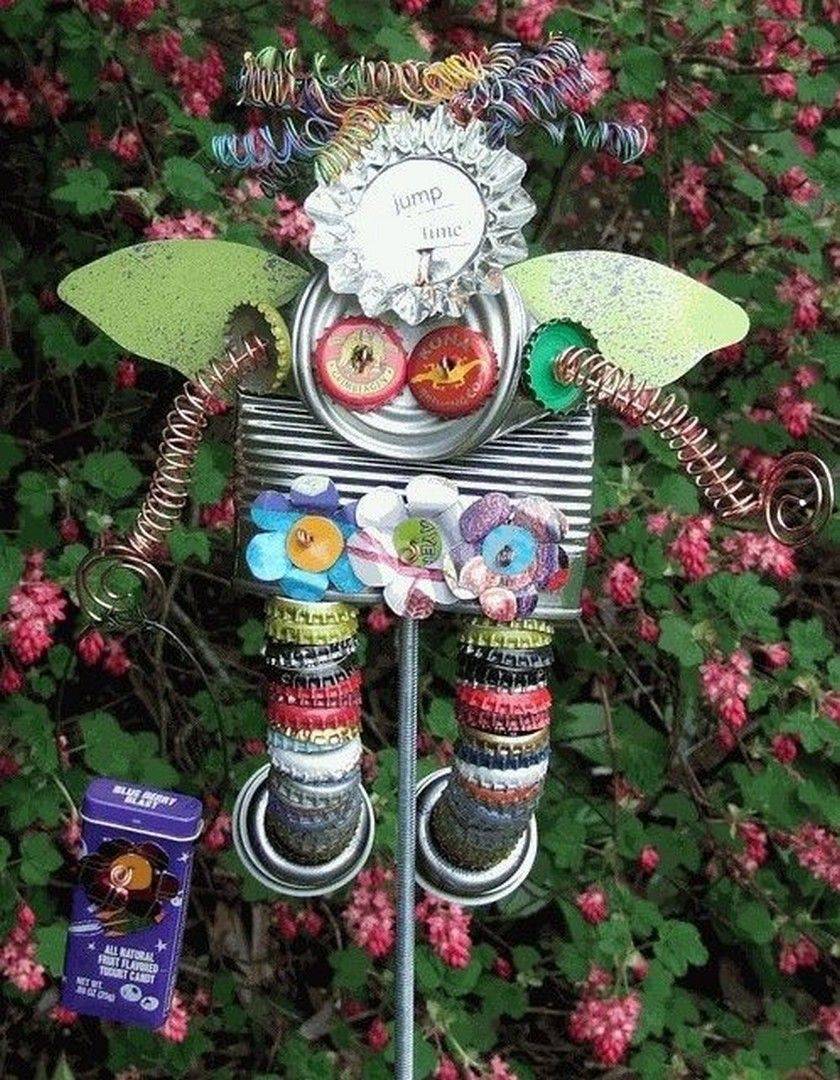 Diy Junk Garden Art