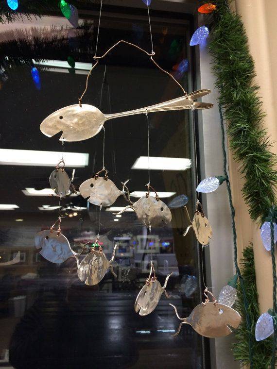 Whimsical Silverware Wind Chimes