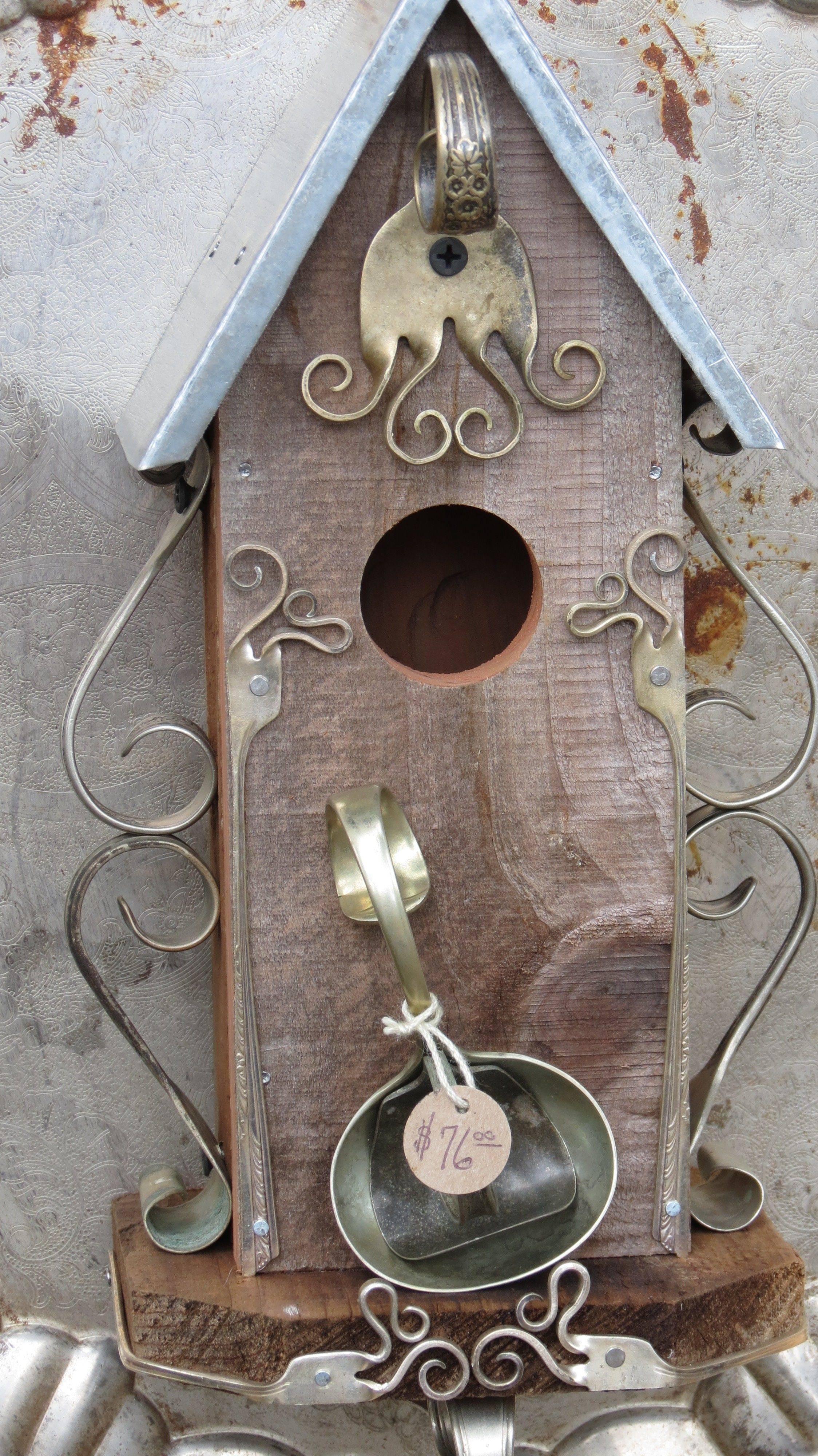 Repurposed Silverplate Suncatcher