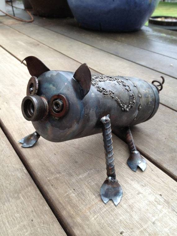 Animal Squatting Metal Garden Frog Statue Garden Frog Statue
