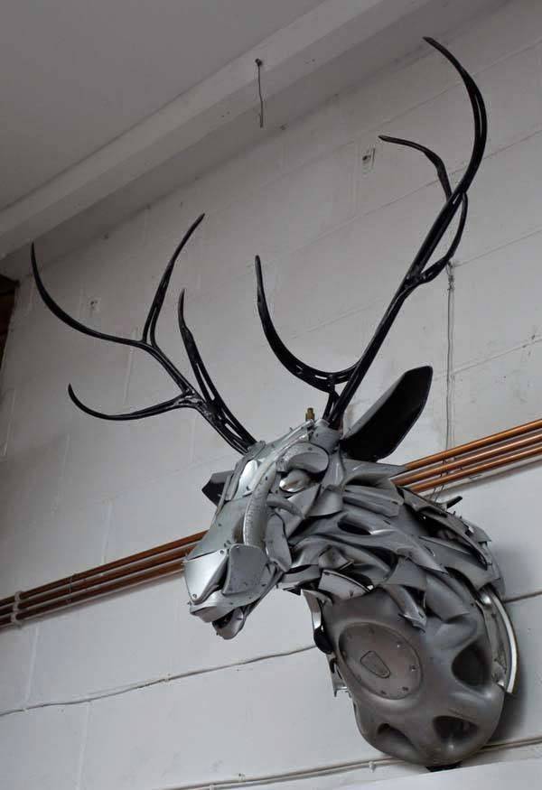 This Recycled Yard Art