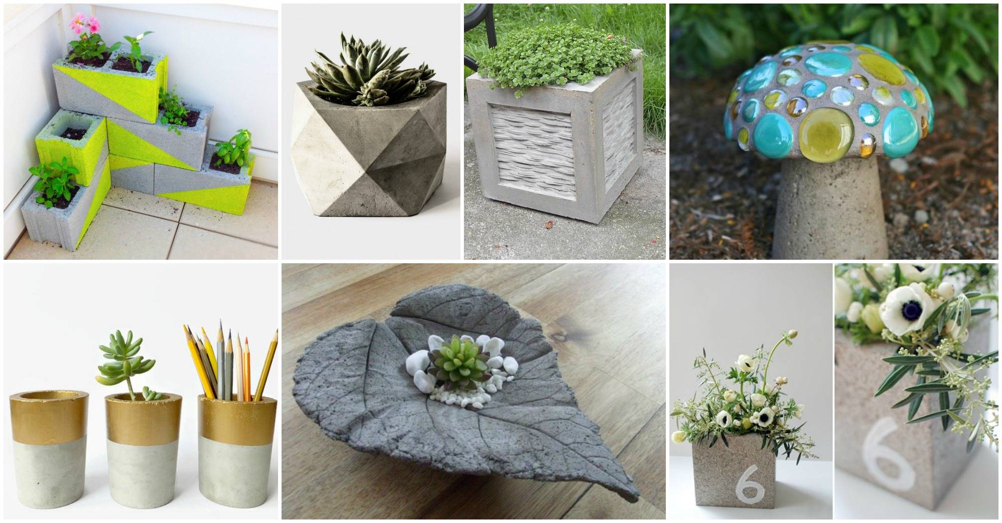 Awesome Concrete Garden Decor Ideas