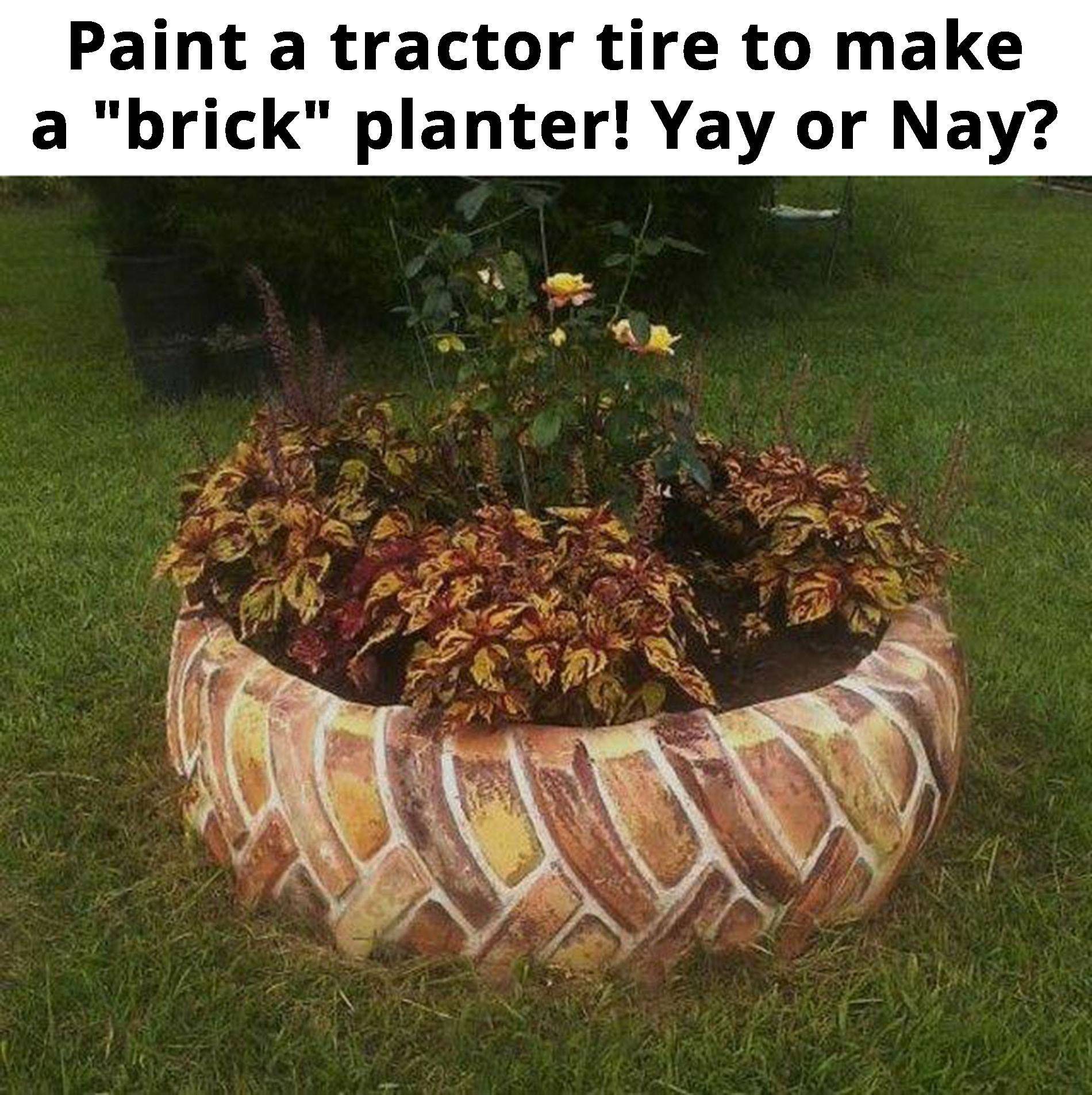 Diy Tire Decoration Ideas